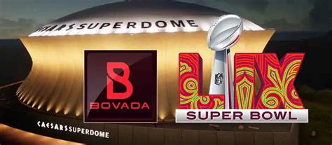 bovada super bowl line